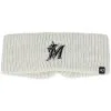 '47 Women's Cream Miami Marlins Meeko Knit Headband