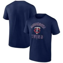 Fanatics Branded Men's Navy Minnesota Twins Second Wind T-Shirt