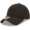 New Era Men's Minnesota Twins Black On Black Core Classic 2.0 9TWENTY Adjustable Hat