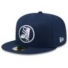 New Era Men's Navy Chicago White Sox Cooperstown Collection Oceanside Green Undervisor 59FIFTY Fitted Hat