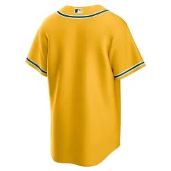 Nike Men's Gold Oakland Athletics Alternate Replica Team Jersey -Minnesota Twins Shop DSCO1153020385 1853 ALT3