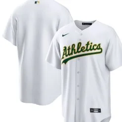 Nike Men's White Oakland Athletics Home Replica Team Jersey