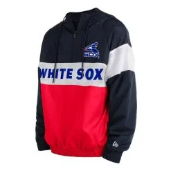 New Era Men's Red Chicago White Sox Raglan Quarter-Zip Hoodie -Minnesota Twins Shop DSCO1153028024 2910 ALT2