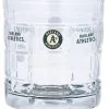 The Memory Company Oakland Athletics 10oz. Team Bottoms Up Squared Rocks Glass