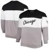 Profile Men's Black/Gray Chicago White Sox Big & Tall Pullover Sweatshirt