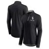 Fanatics Branded Women's Black Chicago White Sox Worth The Drive Quarter-Zip Jacket