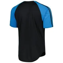 Stitches Men's Black Miami Marlins Team Button-Down Raglan Replica Jersey -Minnesota Twins Shop DSCO1154672251 1007 ALT3