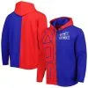 Mitchell & Ness Men's Red/Navy Chicago White Sox Fleece Full-Zip Hoodie