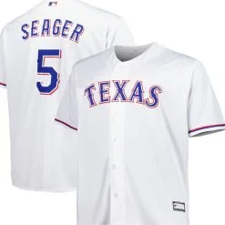 Profile Men's Corey Seager White Texas Rangers Big & Tall Replica Player Jersey