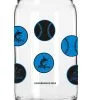 Logo Brands Miami Marlins 16oz. Smiley Can Glass