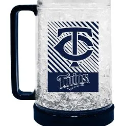 Logo Brands Minnesota Twins 16oz. Wordmark Freezer Mug
