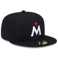 New Era Men's Navy Minnesota Twins 2023 Authentic Collection Road 59FIFTY Fitted Hat -Minnesota Twins Shop DSCO1156132821 1320 ALT3