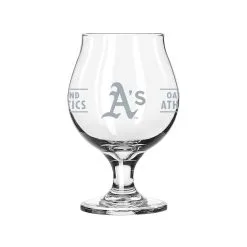 Logo Brands Oakland Athletics 16oz. Belgium Glass