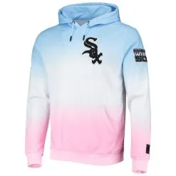 Pro Standard Men's Blue/Pink Chicago White Sox Ombre Pullover Hoodie -Minnesota Twins Shop DSCO1156932391 1191 ALT2
