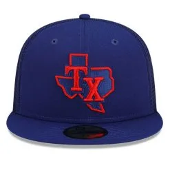 New Era Youth Royal Texas Rangers 2023 Batting Practice 59FIFTY Fitted Hat -Minnesota Twins Shop DSCO1158392053 1350 ALT2