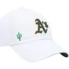 '47 Women's White Oakland Athletics Spring Training Confetti Icon Clean Up Adjustable Hat