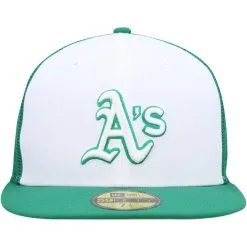 New Era Men's White/Green Oakland Athletics 2023 On-Field Batting Practice 59FIFTY Fitted Hat -Minnesota Twins Shop DSCO1159235852 3550 ALT2