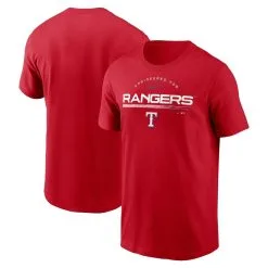 Nike Men's Red Texas Rangers Team Engineered Performance T-Shirt