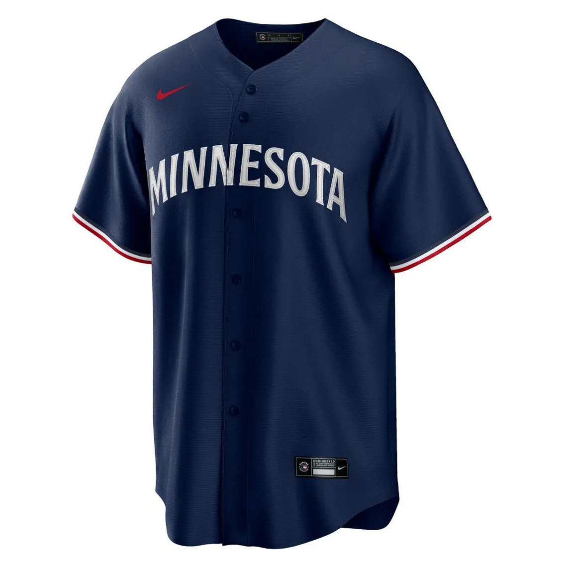 Nike Men's Jorge Polanco Navy Minnesota Twins Alternate Replica Player Jersey 3 Nike Men's Jorge Polanco Navy Minnesota Twins Alternate Replica Player Jersey - Image 3
