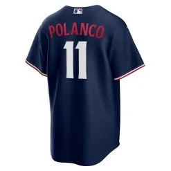 Nike Men's Jorge Polanco Navy Minnesota Twins Alternate Replica Player Jersey 7 Nike Men's Jorge Polanco Navy Minnesota Twins Alternate Replica Player Jersey -Minnesota Twins Shop DSCO1159449679 1320 ALT3