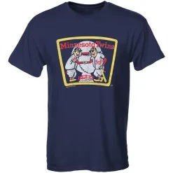 Soft As A Grape Minnesota Twins Youth Cooperstown T-Shirt - Navy Blue