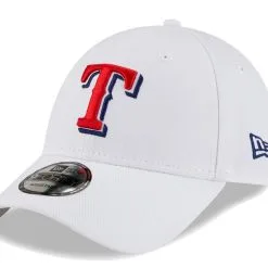 New Era Men's White Texas Rangers League II 9FORTY Adjustable Hat