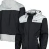 Columbia Men's Black/Gray Chicago White Sox Omni-Shade Flash Forward Challenger Full-Zip Windbreaker Jacket