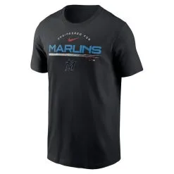 Nike Men's Black Miami Marlins Team Engineered Performance T-Shirt -Minnesota Twins Shop DSCO1159631505 1007 ALT2