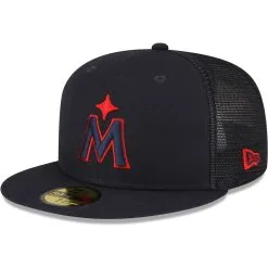 New Era Men's Navy Minnesota Twins 2023 Batting Practice 59FIFTY Fitted Hat