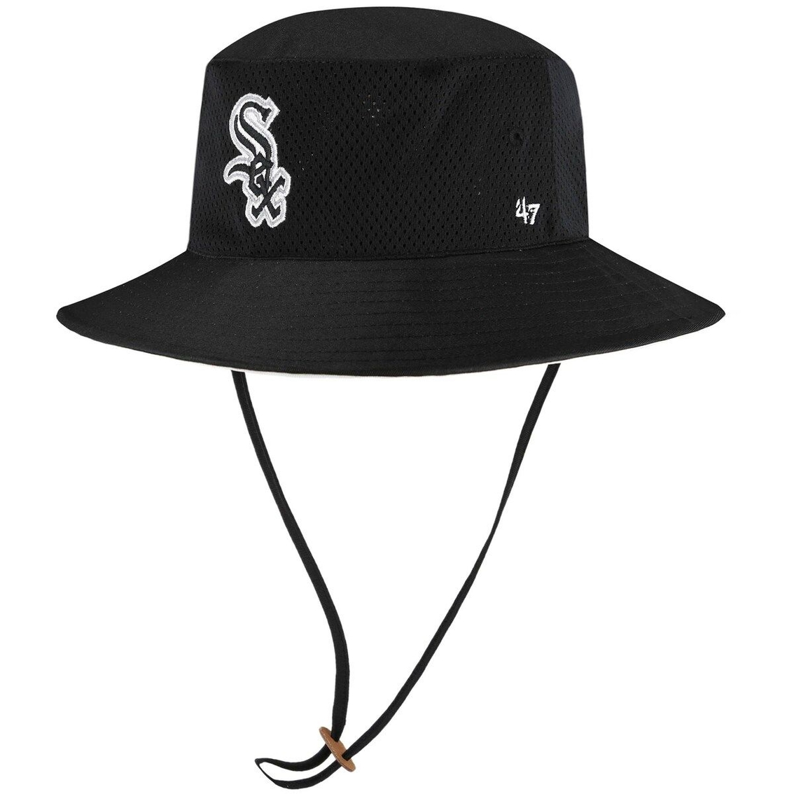 '47 Men's Black Chicago White Sox Panama Pail Bucket Hat 2 '47 Men's Black Chicago White Sox Panama Pail Bucket Hat - Image 2