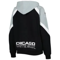 Starter Women's Black/Silver Chicago White Sox Hail Mary Full-Zip Hoodie -Minnesota Twins Shop DSCO1159775077 1007 ALT3