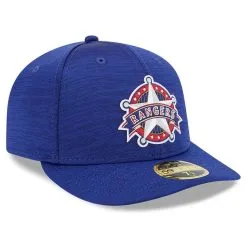 New Era Men's Royal Texas Rangers 2023 Clubhouse Low 59FIFTY Fitted Hat -Minnesota Twins Shop DSCO1159977747 1350 ALT3