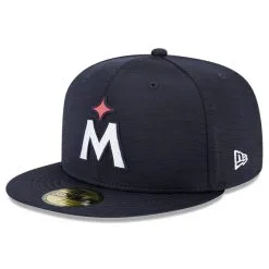 New Era Men's Navy Minnesota Twins 2023 Clubhouse 59FIFTY Fitted Hat