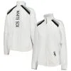 G-III 4Her By Carl Banks Women's White Chicago White Sox Red Flag Full-Zip Track Jacket