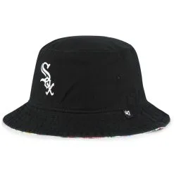 '47 Women's Chicago White Sox Black Highgrove Bucket Hat