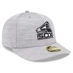 New Era Men's Gray Chicago White Sox 2023 Clubhouse Low 59FIFTY Fitted Hat -Minnesota Twins Shop DSCO1160174296 VNFK ALT3