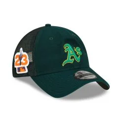 New Era Men's Green Oakland Athletics 2023 Spring Training 9TWENTY Adjustable Hat