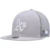 New Era Men's Gray Oakland Athletics 2023 On-Field Batting Practice 59FIFTY Fitted Hat