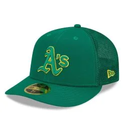 New Era Men's Green Oakland Athletics 2023 Spring Training Low 59FIFTY Fitted Hat -Minnesota Twins Shop DSCO1160509353 2041 ALT3