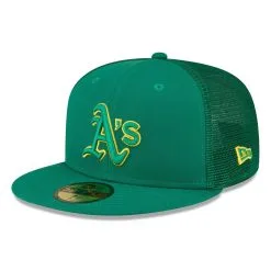 New Era Men's Green Oakland Athletics 2023 Spring Training 59FIFTY Fitted Hat -Minnesota Twins Shop DSCO1160509435 2041 ALT3