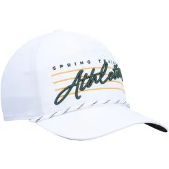 '47 Men's White Oakland Athletics Downburst Hitch Snapback Hat -Minnesota Twins Shop DSCO1160611592 3550 ALT3