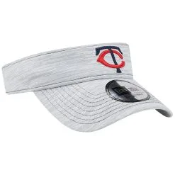 New Era Men's Gray Minnesota Twins Adjustable Visor -Minnesota Twins Shop DSCO1160792457 1927 ALT3