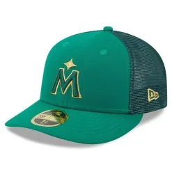 New Era Men's Kelly Green Minnesota Twins 2023 St. Patrick's Day Low 59FIFTY Fitted Hat