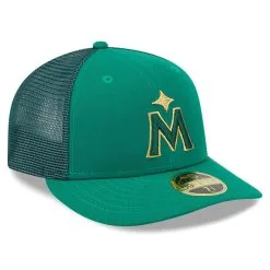New Era Men's Kelly Green Minnesota Twins 2023 St. Patrick's Day Low 59FIFTY Fitted Hat -Minnesota Twins Shop DSCO1161060173 2041 ALT3