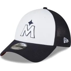 New Era Men's Navy/White Minnesota Twins 2023 On-Field Batting Practice 39THIRTY Flex Hat