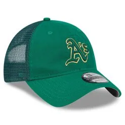 New Era Men's Kelly Green Oakland Athletics 2023 St. Patrick's Day 9TWENTY Adjustable Hat -Minnesota Twins Shop DSCO1161060481 2041 ALT3