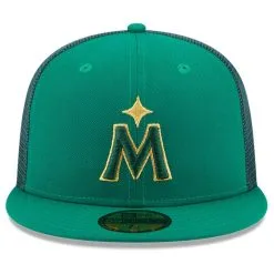 New Era Men's Kelly Green Minnesota Twins 2023 St. Patrick's Day 59FIFTY Fitted Hat -Minnesota Twins Shop DSCO1161060513 2041 ALT2