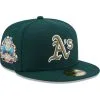 New Era Men's Green Oakland Athletics 40th Anniversary Spring Training Botanical 59FIFTY Fitted Hat