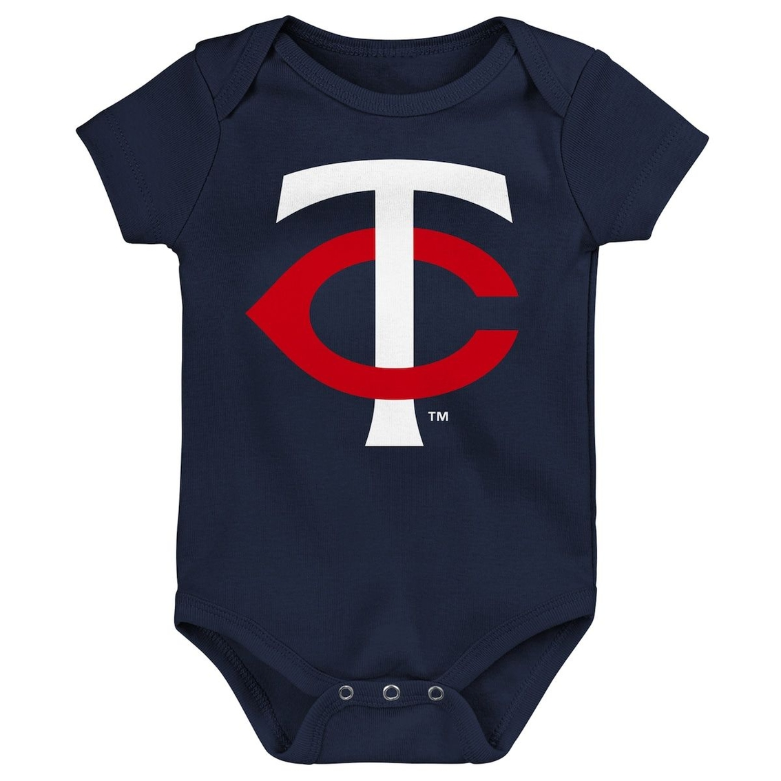 Outerstuff Newborn & Infant Navy/White/Heather Gray Minnesota Twins Biggest Little Fan 3-Pack Bodysuit Set 4 Outerstuff Newborn & Infant Navy/White/Heather Gray Minnesota Twins Biggest Little Fan 3-Pack Bodysuit Set - Image 4