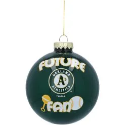 The Memory Company Oakland Athletics Future Fan Ball Ornament